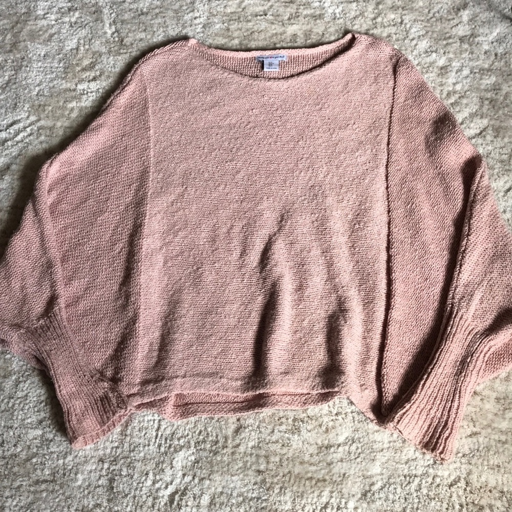 balloon sleeve sweater